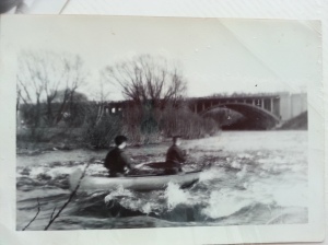Dad on the Milwaukee River